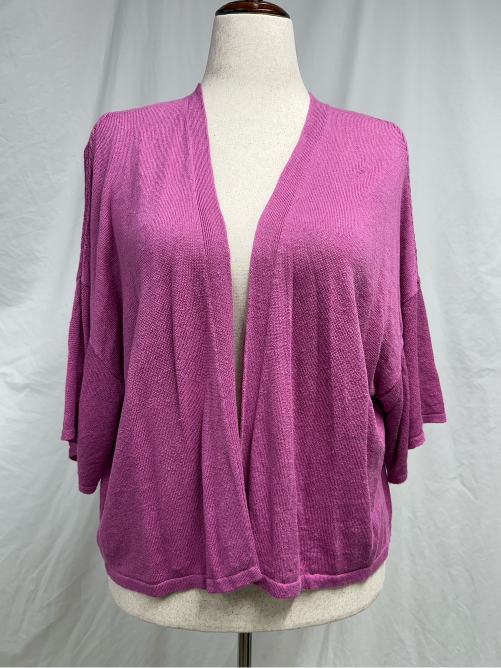 J. Jill Open-Front Dolman Cardigan